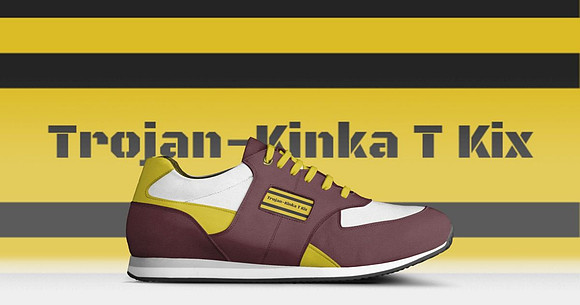 Trojan - Kinka T Kix original Italian leather shoe line.