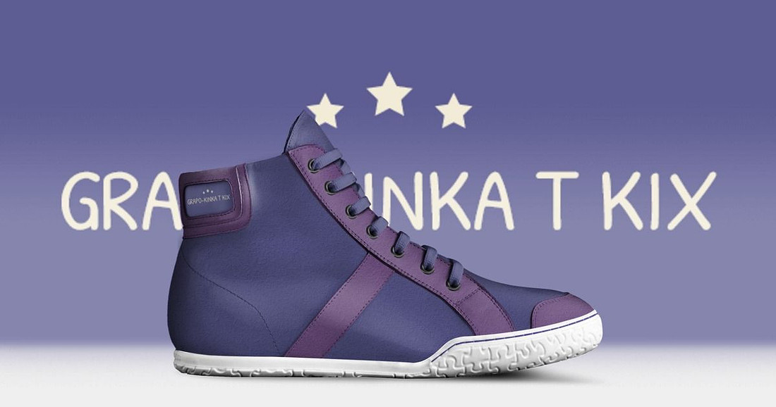 Grapo - Kinka T Kix original Italian leather shoe line.