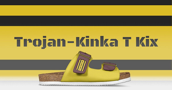 Trojan - Kinka T Kix original Italian leather shoe line.