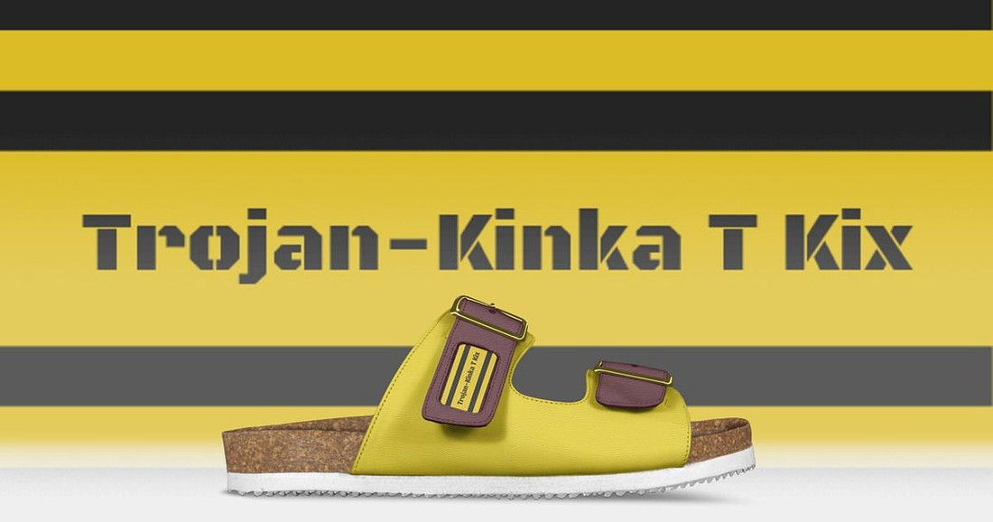 Trojan - Kinka T Kix original Italian leather shoe line.