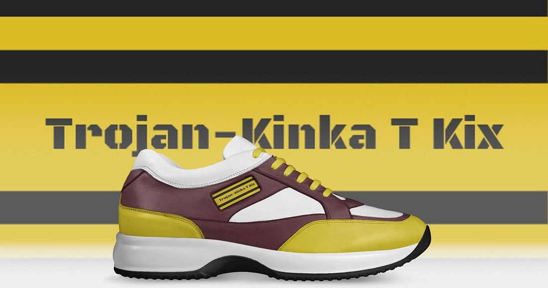 Trojan - Kinka T Kix original Italian leather shoe line.