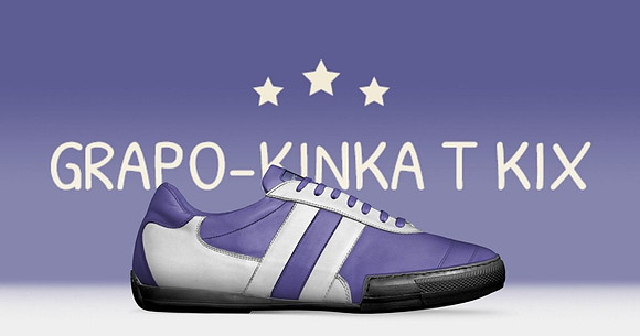 Grapo - Kinka T Kix original Italian leather shoe line.