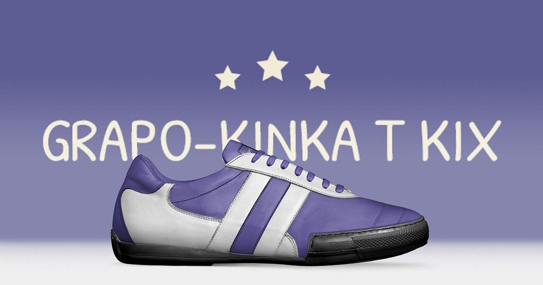 Grapo - Kinka T Kix original Italian leather shoe line.