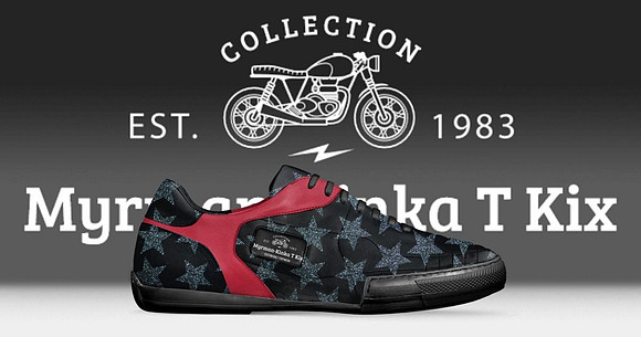 Myrman - Kinka T Kix original Italian leather shoe line.