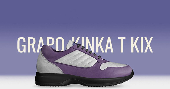 Grapo - Kinka T Kix original Italian leather shoe line.