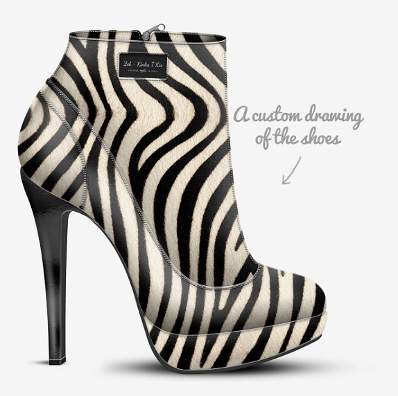 Zeb: Ankle Boot Platform Stiletto