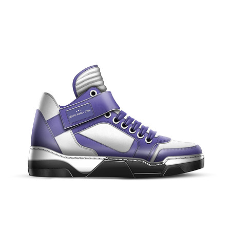 Fashion Strap High Tops: Grapo