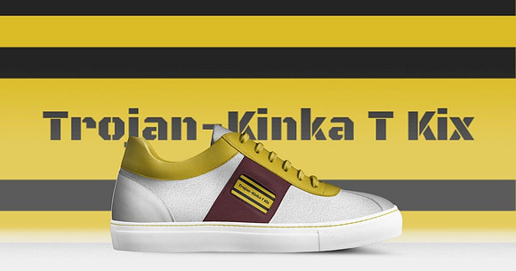 Trojan - Kinka T Kix original Italian leather shoe line.