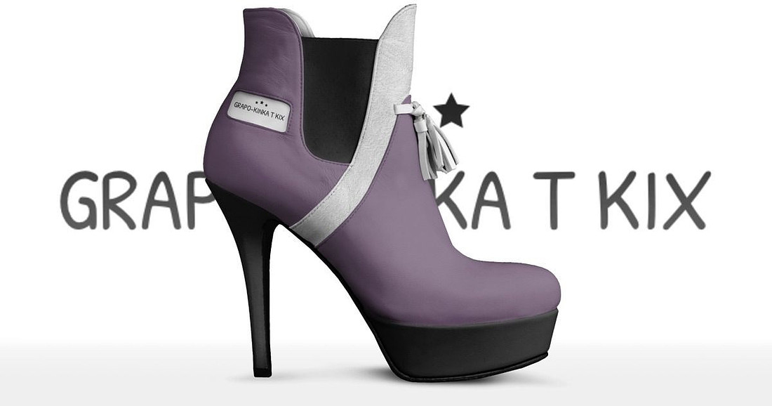 Grapo - Kinka T Kix original Italian leather shoe line.