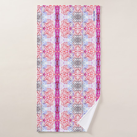 Graffiti Flower - Bath Towel Set