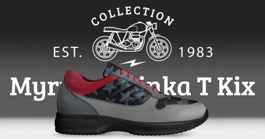 Myrman - Kinka T Kix original Italian leather shoe line.