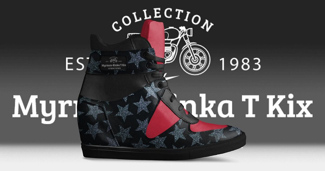 Myrman - Kinka T Kix original Italian leather shoe line.