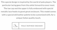 Polo Style High Tops: Freedom Racer '76