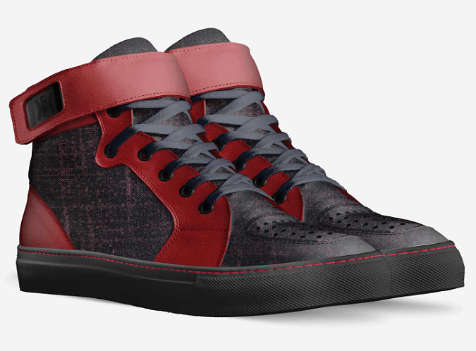 Basketball High Tops With Straps: RICO