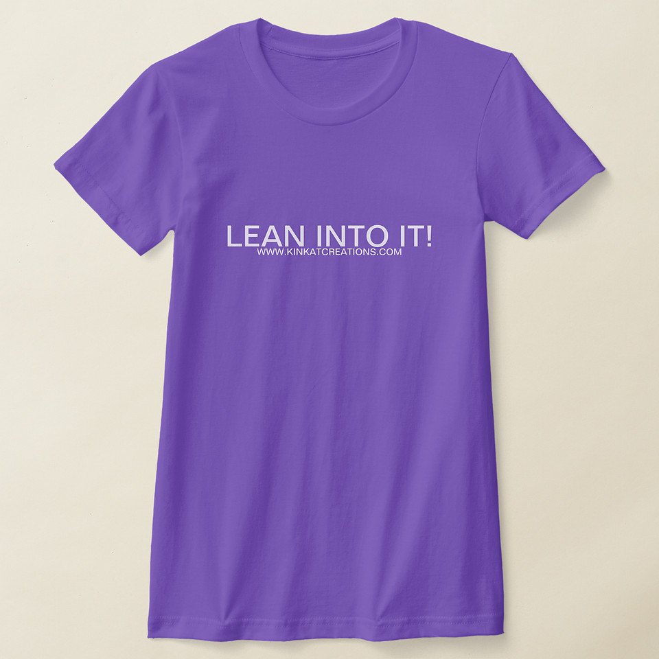 ($31.65) Bella+Canvas Slim Fit Tee: Lean Into It!