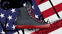Polo Style High Tops: Freedom Racer '76