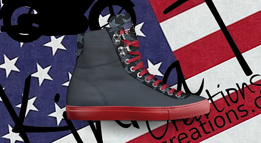 Polo Style High Tops: Freedom Racer '76