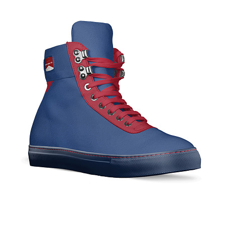 ($239) High Top Polo Sneakers: Reblu