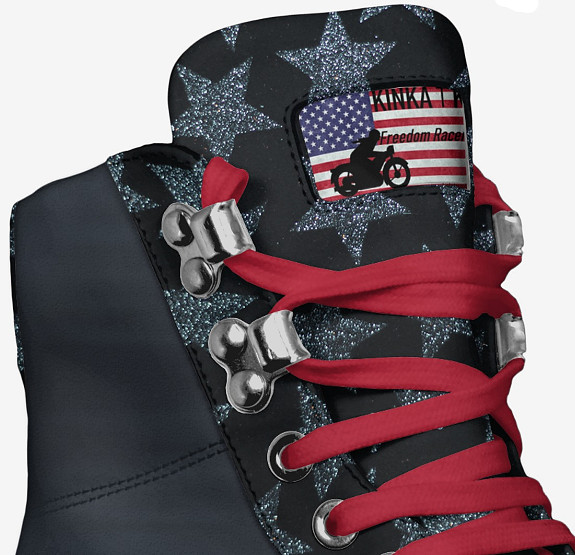 Polo Style High Tops: Freedom Racer '76