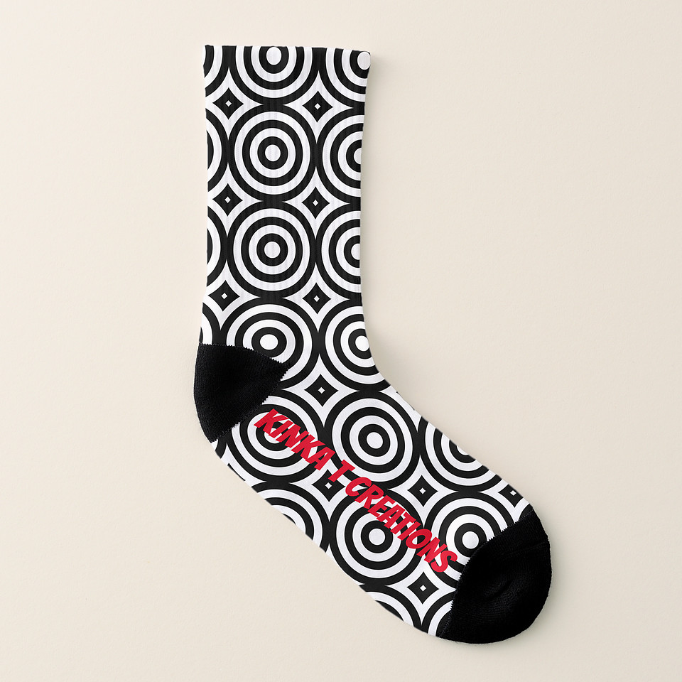 Crew Socks - Zone Circles (discount on check out)
