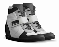 High Top Wedge Sneakers