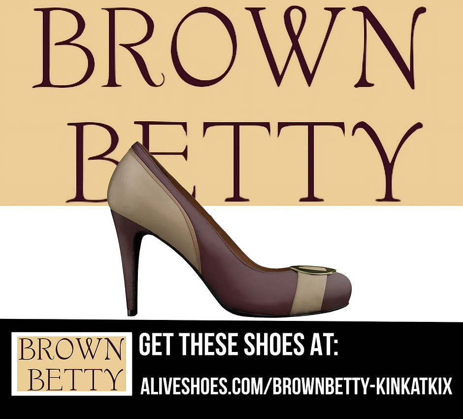 Stiletto Buckle High Heels: Brown Betty