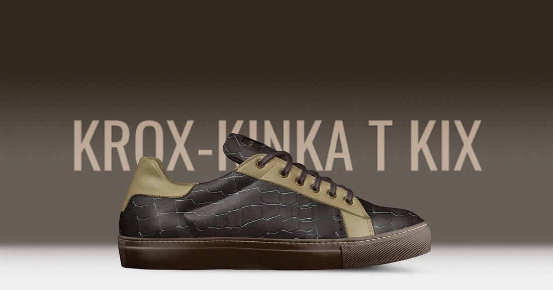 Tennis Low Top Shoes (Tan): KROX