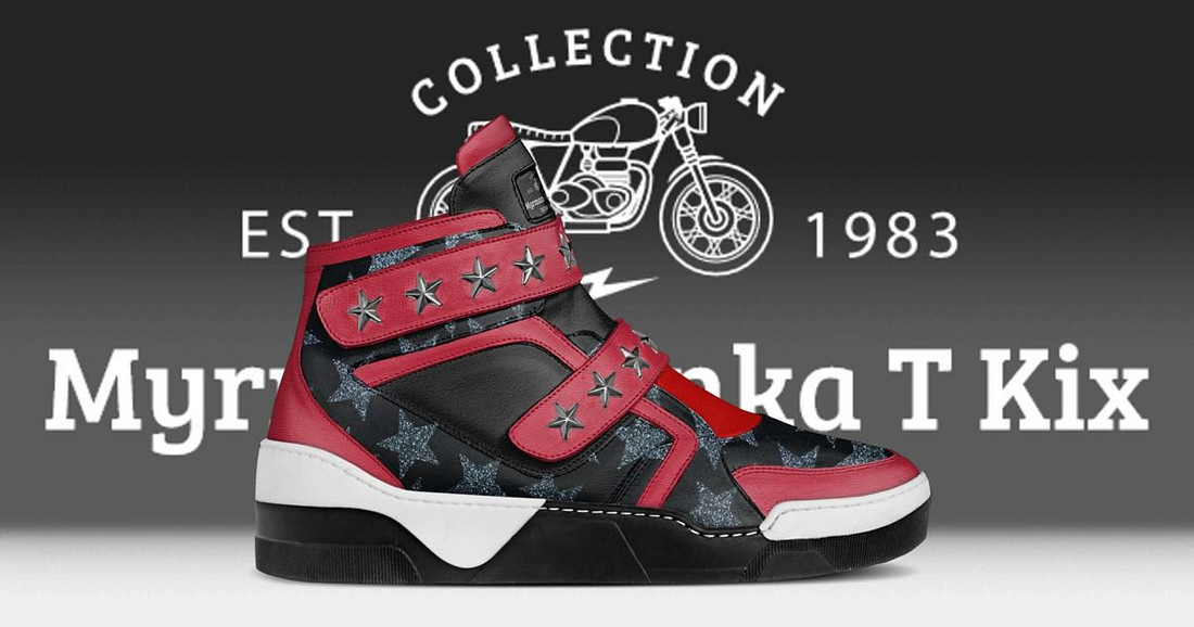 Myrman - Kinka T Kix original Italian leather shoe line.