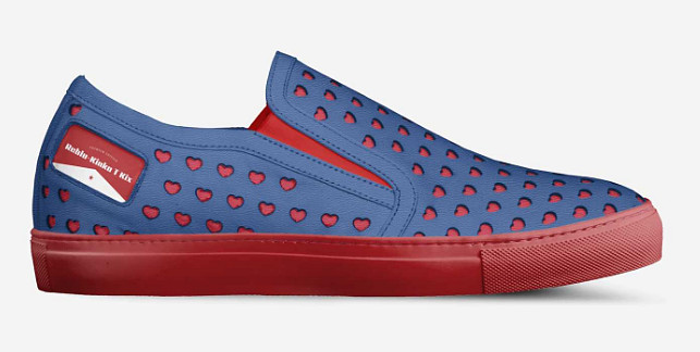 Heart Slip-Ons - Reblu