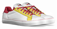 Tennis Low Top Sneakers (White): Rilla