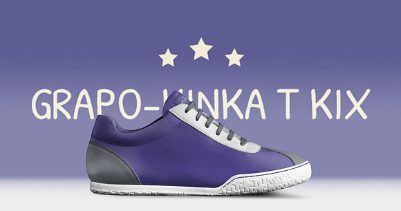 Kinka T Kix original Italian leather shoe line. - Grapo