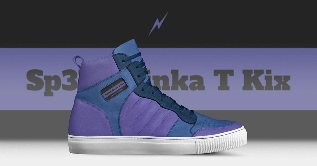 Retro Basketball High Top Shoes: Sp3kr