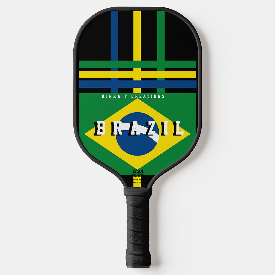 ($120.20) Carbon Fiber Pickle Ball Paddle: Brazil
