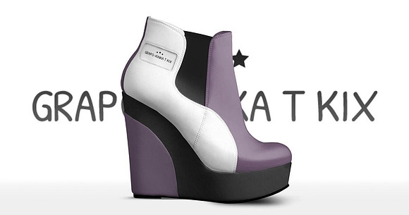 Grapo - Kinka T Kix original Italian leather shoe line.