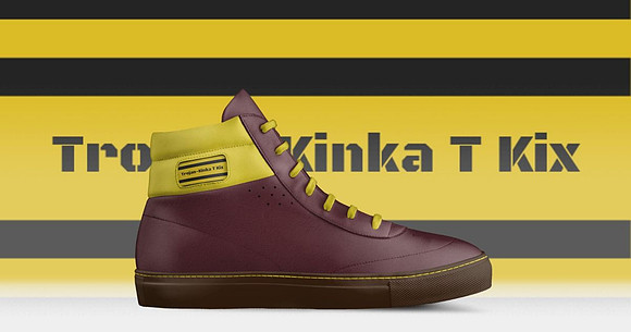 Trojan - Kinka T Kix original Italian leather shoe line.