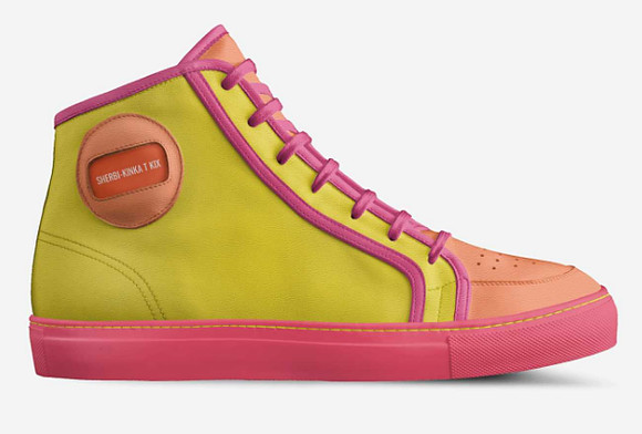 Sporty High Top Sneakers: Sherbi