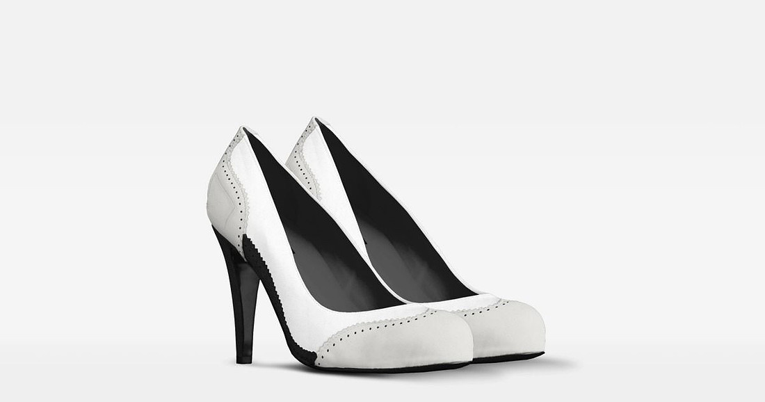 R8RZ - Kinka T Kix original Italian leather shoe line.