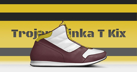 Trojan - Kinka T Kix original Italian leather shoe line.