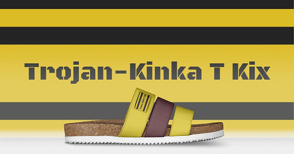 Trojan - Kinka T Kix original Italian leather shoe line.