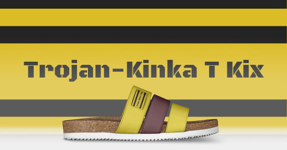Trojan - Kinka T Kix original Italian leather shoe line.