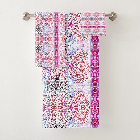 Graffiti Flower - Bath Towel Set