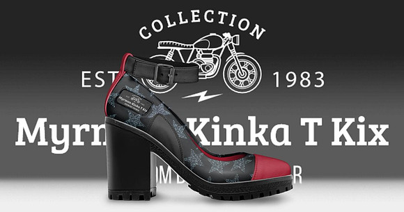 Myrman - Kinka T Kix original Italian leather shoe line.