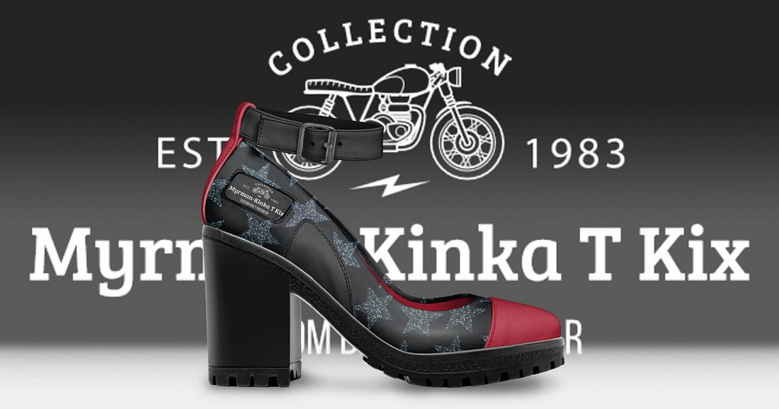Myrman - Kinka T Kix original Italian leather shoe line.