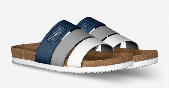 Striped Sandals