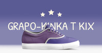 Kinka T Kix original Italian leather shoe line. - Grapo