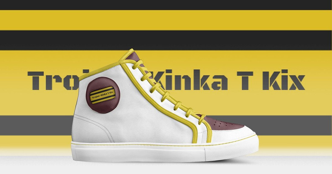 Trojan - Kinka T Kix original Italian leather shoe line.