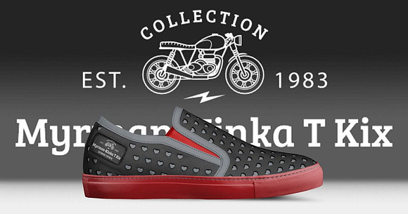 Myrman - Kinka T Kix original Italian leather shoe line.
