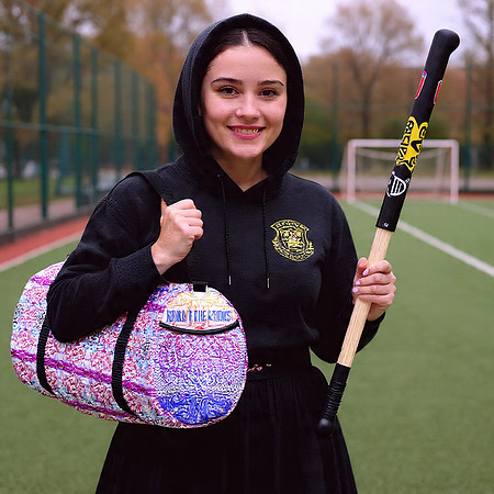 Duffle Bag: Graffiti Flower