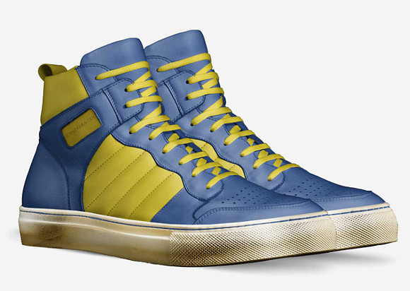 Retro Basketball High Tops: Royalz