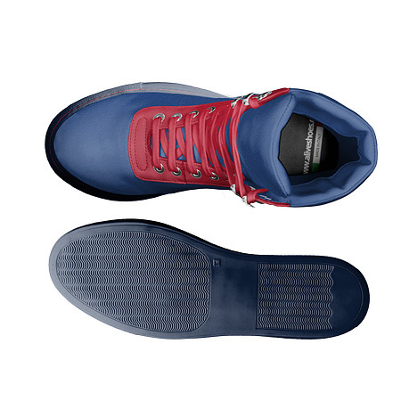 ($239) High Top Polo Sneakers: Reblu